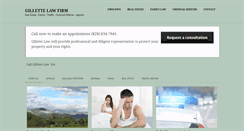 Desktop Screenshot of gillettelawnc.com